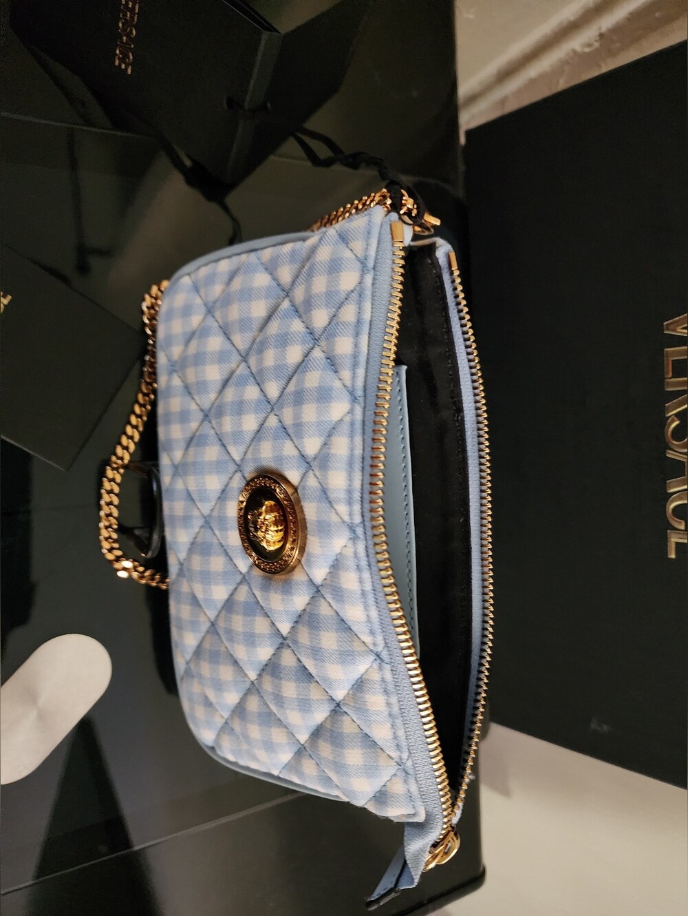 New Authentic Versace Mini Shoulder Bag - Picture 17 of 17